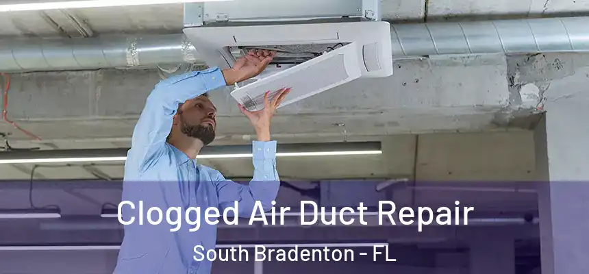  Clogged Air Duct Repair South Bradenton - FL